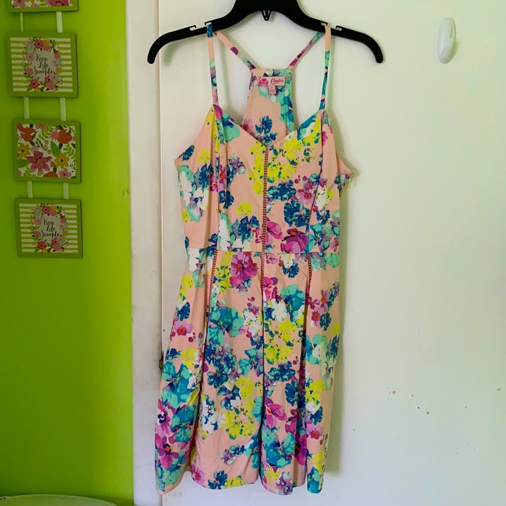 Pink Flower Dress